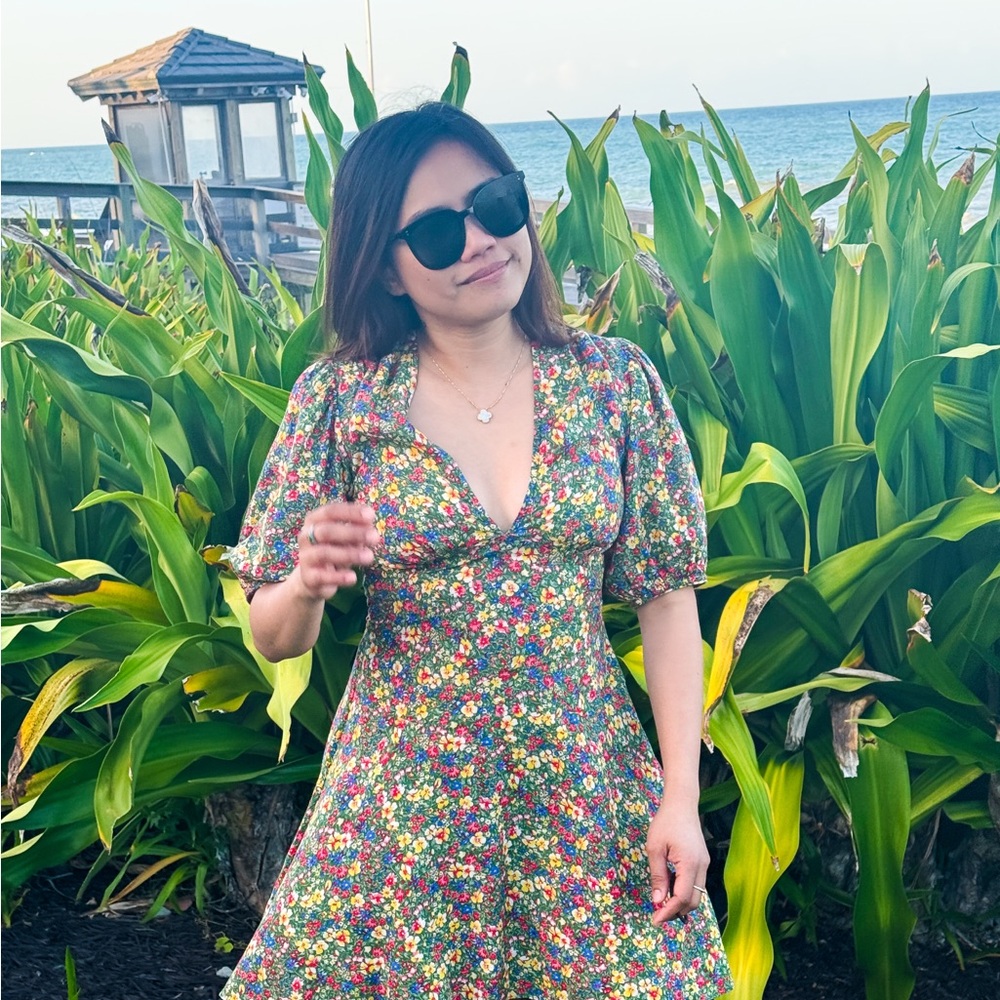 Floral Midi Dress/Doen